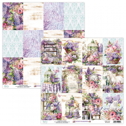 Papier Mintay Papers - LILAC GARDEN 06 30x30 - Mintay Papers - 2