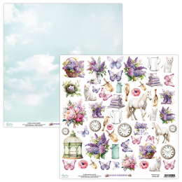 Elementy do wycinania Mintay Papers - LILAC GARDEN 30x30 - Mintay Papers - 3