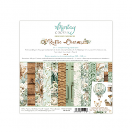Blok papierów Mintay Papers - RUSTIC CHARMS 15x15 - Mintay Papers - 1