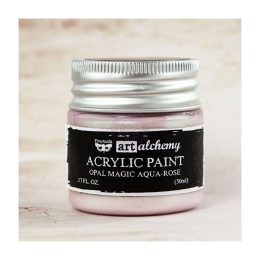 Farba akrylowa Art Alchemy Acrylic Paint - Opal Magic - AQUA ROSE - Finnabair - 1