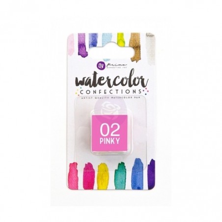 Watercolor Confections Singles - 02 Pinky - Prima Marketing - 1