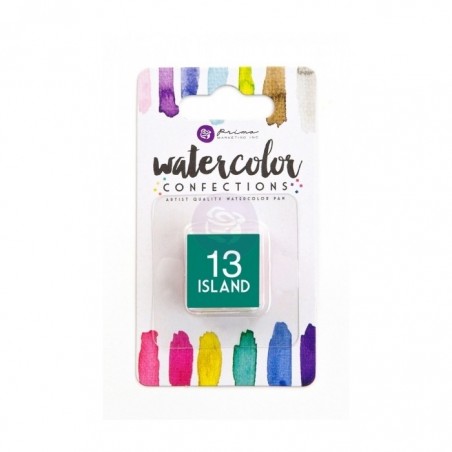 Watercolor Confections Singles - 13 Island - Prima Marketing - 1