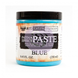 Art Extravagance - Patina Paste 250ml -Blue - Finnabair - 1