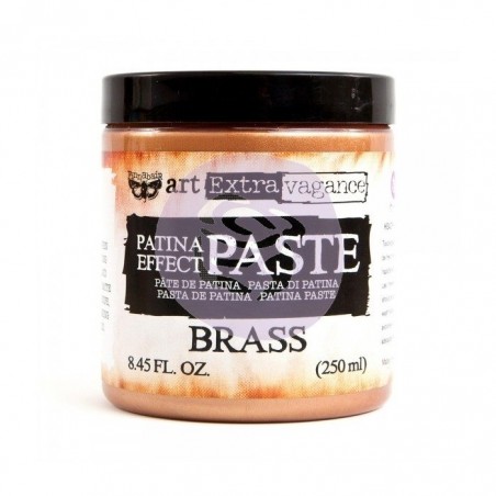 Art Extravagance - Patina Paste 250ml -Brass - Finnabair - 1