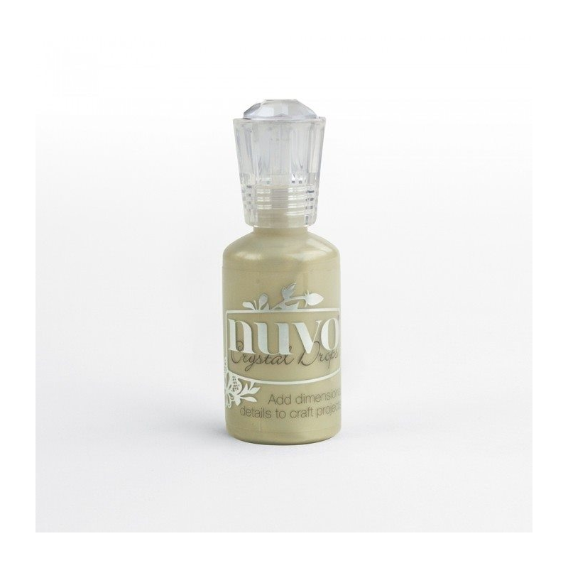 Nuvo crystal drops - pale gold - Tonic Studios - 1