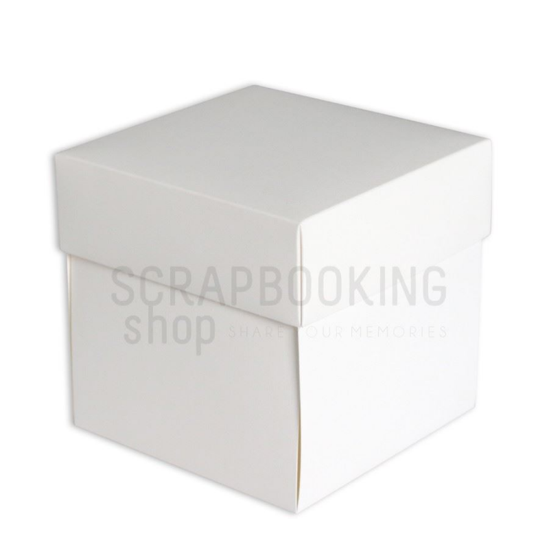 Exploding box - baza kremowa - Eco-scrapbooking - 1