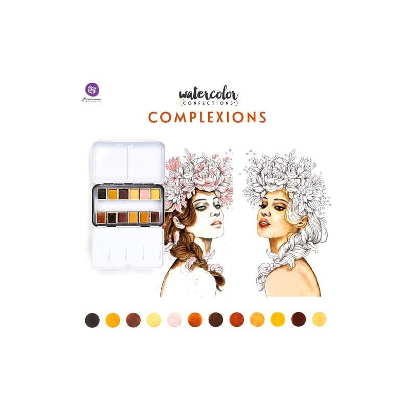 Watercolor Confections: Complexion - Prima Marketing - 1