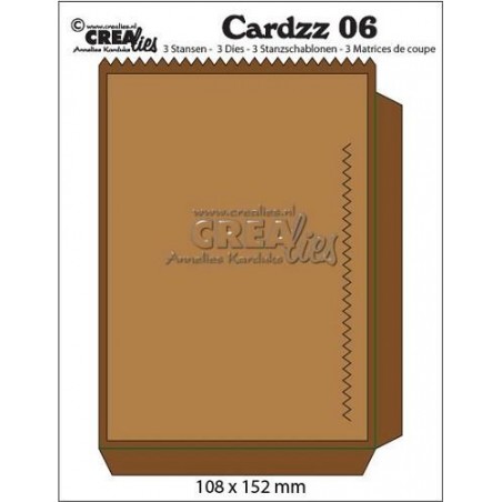 Wykrojniki Crealies Cardzz 6 - Bag Card - Kartka-torebka - Crealies - 1