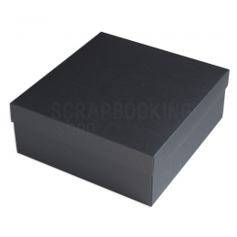Pudełko Eco-Scrapbooking - CZARNE 22x21x8,5 - Eco-scrapbooking - 1
