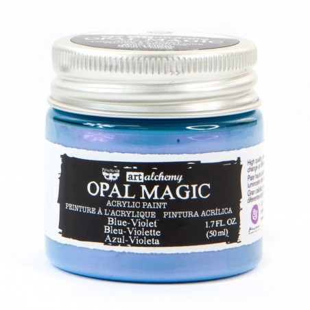 Farba akrylowa Finnabair Art Alchemy - Opal Magic - BLUE-VIOLET 50ml - Finnabair - 1