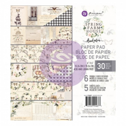 Zestaw papierów - Spring Farmhouse 15x15 - Prima Marketing - 1