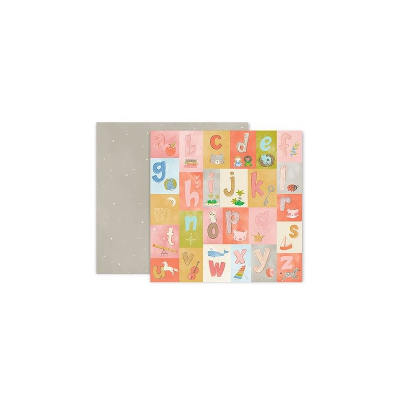 Papier Pink Paislee - LITTLE ADVENTURER 4 - 30x30 - Pink Paislee - 1