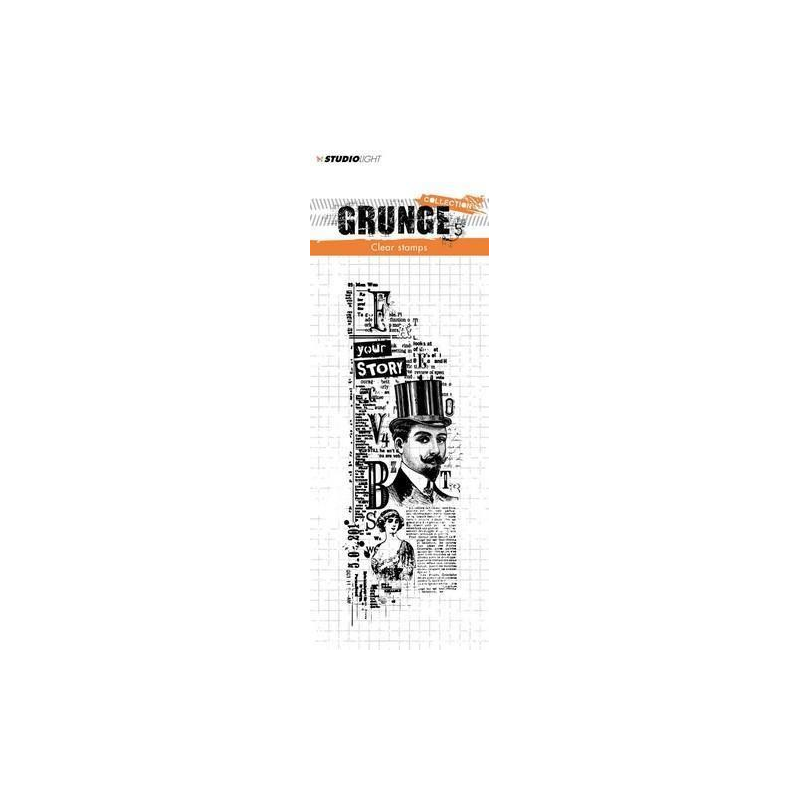Stemple akrylowe - Grunge  Collection 345 - Studio Light - 1