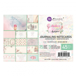 Dulce Collection 4X6 Journaling Cards - Prima Marketing - 1