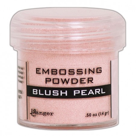 Perłowy puder do embossingu - Blush Pearl - Ranger - 1
