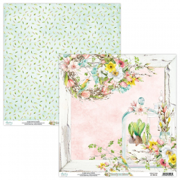 Beauty in Bloom - Papier 12x12 - 03 - Mintay Papers - 1