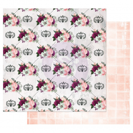 Pretty Mosaic Collection 12x12 Sheet - Queen Bee - Prima Marketing - 1