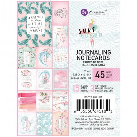 Karty do journalingu Prima Marketing - SURFBOARD 7,5x10 - Prima Marketing - 1