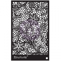 6x9 Stencil - Floral Net - Finnabair - 1