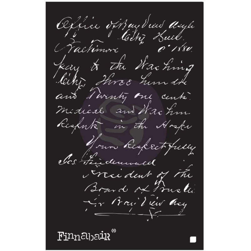 6x9 Stencil - Read My Letter - Finnabair - 1