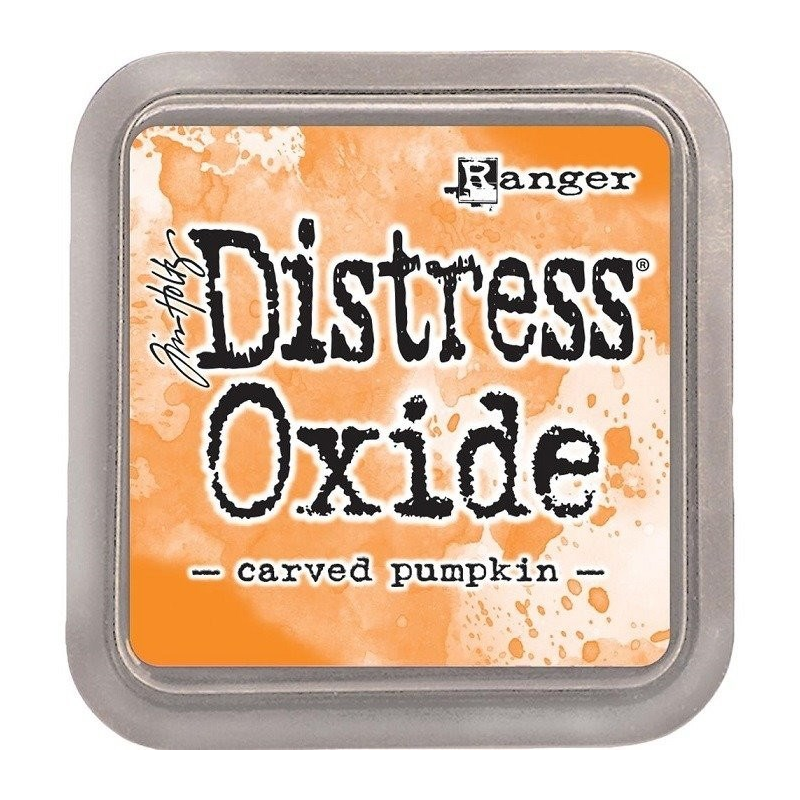 Distress Oxide Ink Pad - Poduszka z tuszem - Carved Pumpkin - Ranger - 1