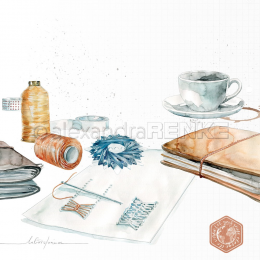 Designpaper 'Crafts' - Alexandra Renke - 1