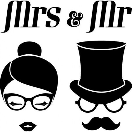 Stempel Mrs & Mr - Aladine - 1