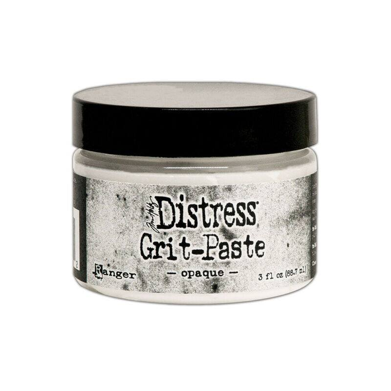 Pasta strukturalna biała - Distress Grit Paste Opaque - Tim Holtz - Ranger - 1