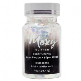 Opalizujące Confetti - Moxy Super Chunky Glitter - Iridescent - American Crafts - 1