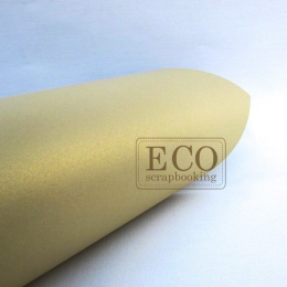 Papier gładki Eco-Scrapbooking - SZAMPAN 30x30 300g - Eco-scrapbooking - 1