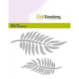 CraftEmotions Die - tropical leaves - Craftemotions - 1