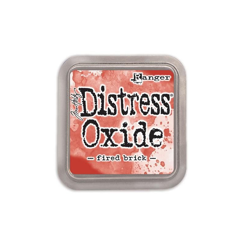 Distress Oxide Ink Pad - Poduszka z tuszem - Fired Brick - Ranger - 1
