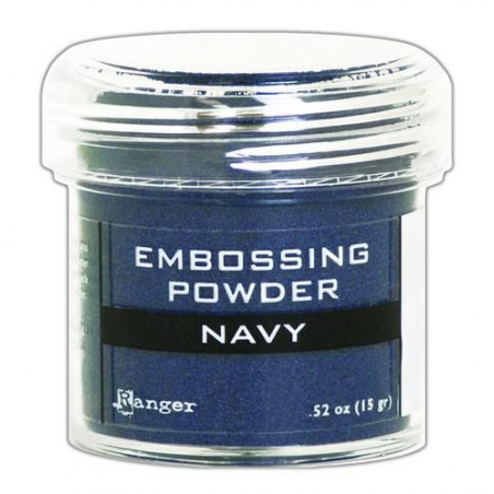 Metaliczny puder do embossingu - Navy - Ranger - 1