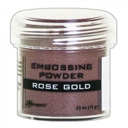 Metaliczny puder do embossingu - Rose Gold - Ranger - 1