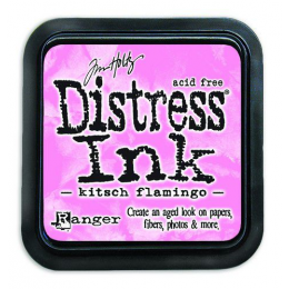Poduszka z tuszem Ranger - Distress Ink Pad - KITSCH FLAMINGO - Ranger - 1