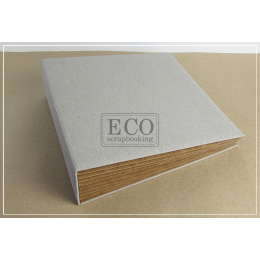 Album płócienny Eco-Scrapbooking - BAZYL - KRAFT 25x25 - Eco-scrapbooking - 1