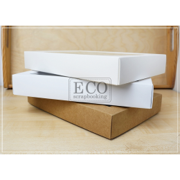Pudełko z okienkiem Eco-Scrapbooking - KRAFT 22x15,5x3,5 - Eco-scrapbooking - 2
