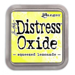 Distress Oxide Ink Pad - Tusz - Squeezed Lemonade - Ranger - 1