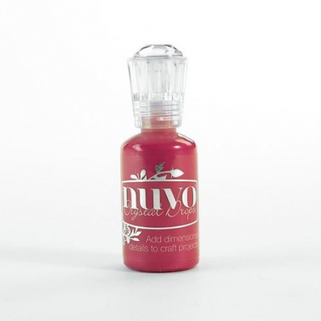 Nuvo crystal drops - rhuhbarb crumble - Tonic Studios - 1